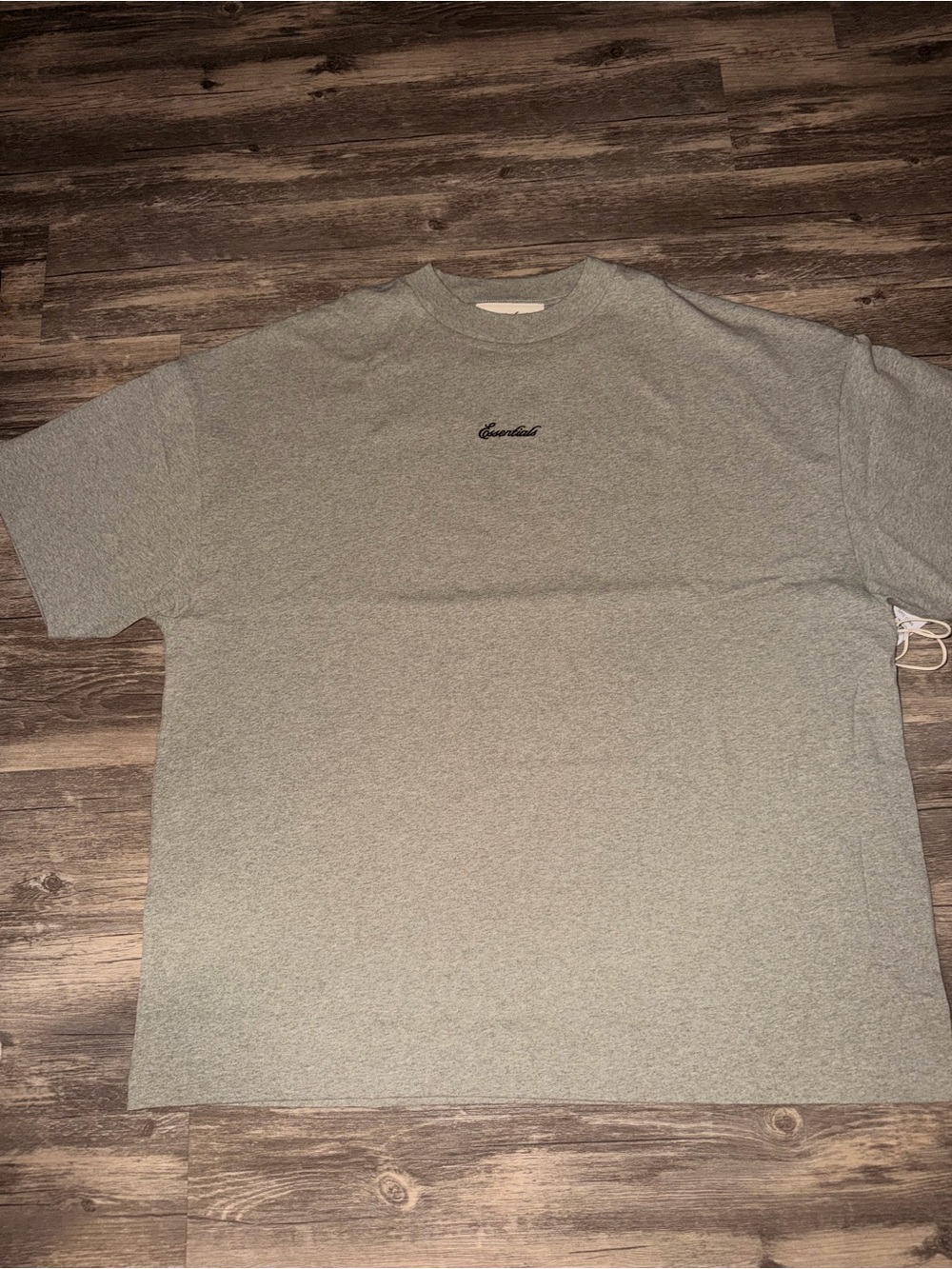 Fear of God Essentials Crewneck T-Shirt in Heather Gray